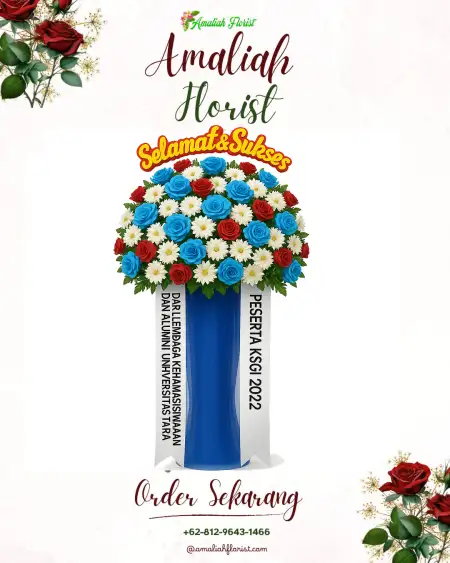 Standing Flowers Perkumpulan Budi Abadi Hoo Hap Hwee Yogyakarta